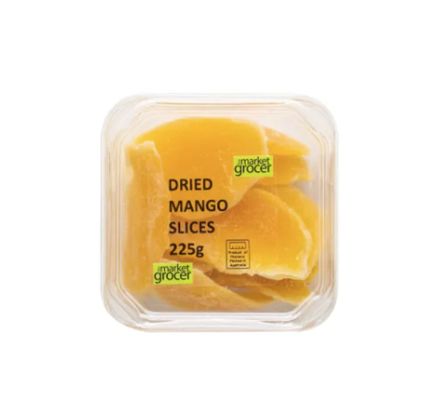 The Market Grocer Dried Mango Slices 225g